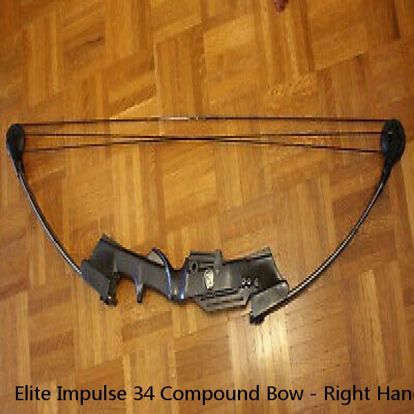 Elite Impulse 34 Compound Bow - Right Hand - Full Setup - 62lb 29.5