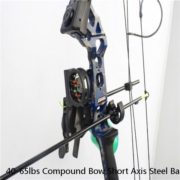 40-65lbs Compound Bow Short Axis Steel Ball Arrows Hunting Fishing Archery