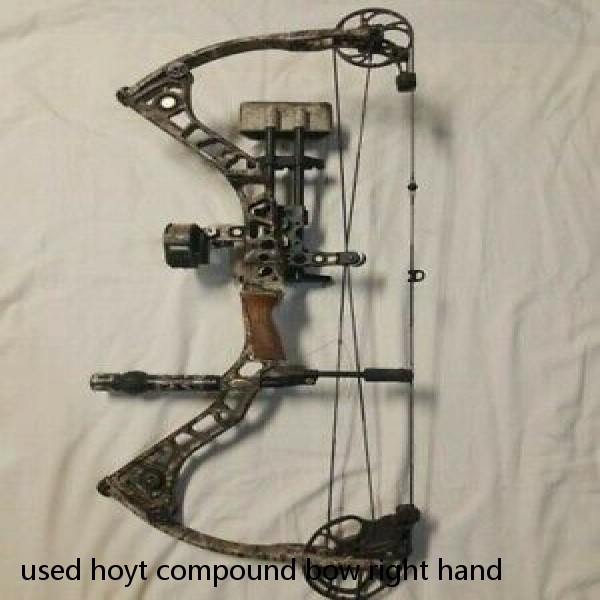 used hoyt compound bow right hand